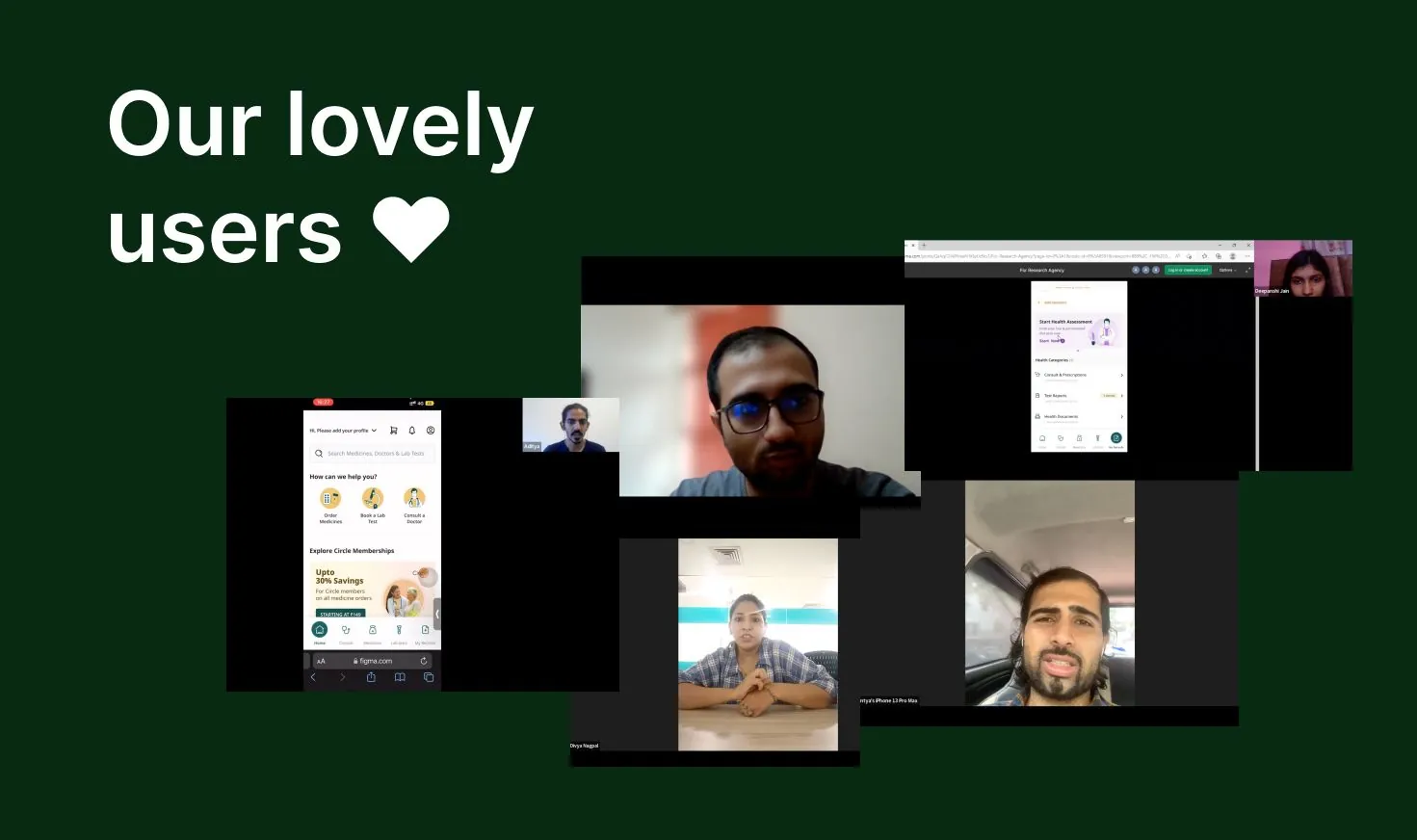 “Our lovely users”: post-launch interview recordings with users testing the new Apollo app.